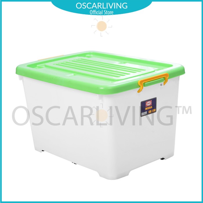 Shinpo Container 116 Mega Box 130 Liter + Roda/Box Serbaguna-Random