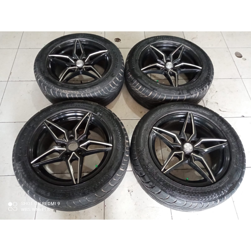 Velg Mobil Bekas Ring 17 ADV 1 R17 Lebar 7,5 Lubang 5X114,3 ET42 BAN 225 55 R17