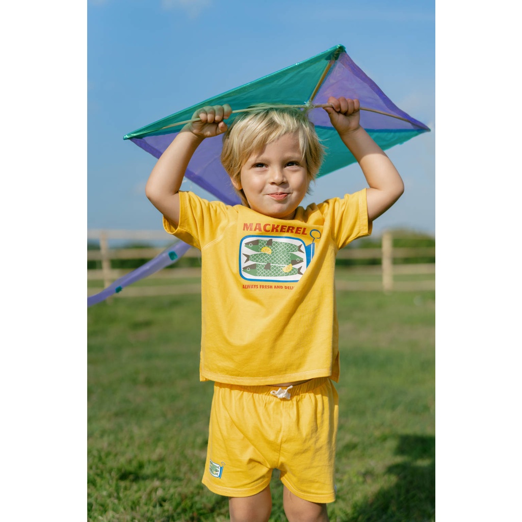 BOHOPANNA Overtee Set Setelan Anak Unisex 1-10 Tahun