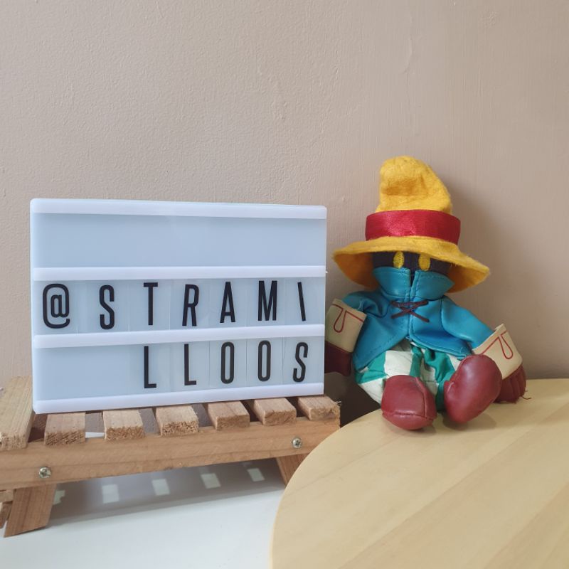 BONEKA VINTAGE VIVI MAGE FINAL FANTASY 9 SQUARE ENIX CHOCOBO ZIDANE GARNET