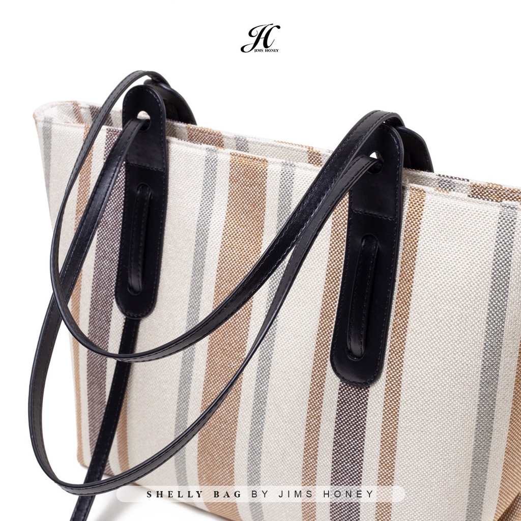 SHELLY TOTE BAG JIMS HONEY