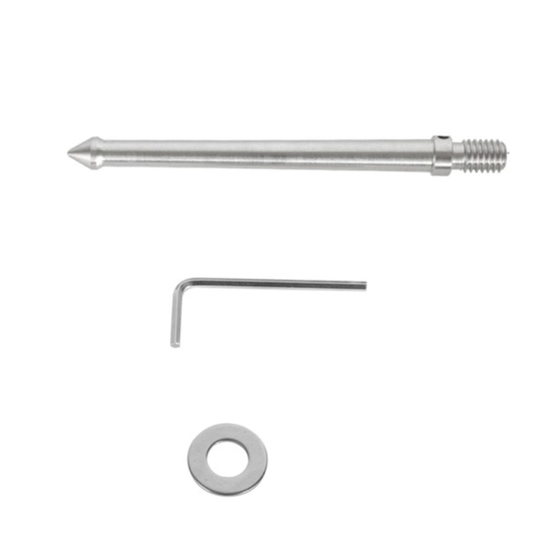 Zzz 3/8in1/4in Drat Stainless Steel Ground Spike Tripod Kaki Metal Spike Mount