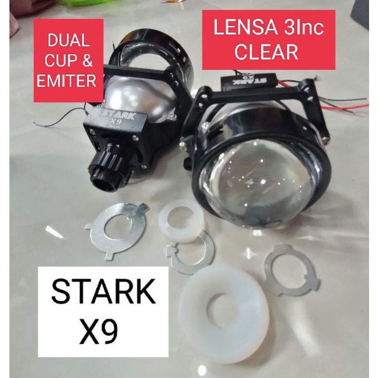 STARK X9 BILED  EKONOMIS 3INC DOUBLE BOWL& EMITER