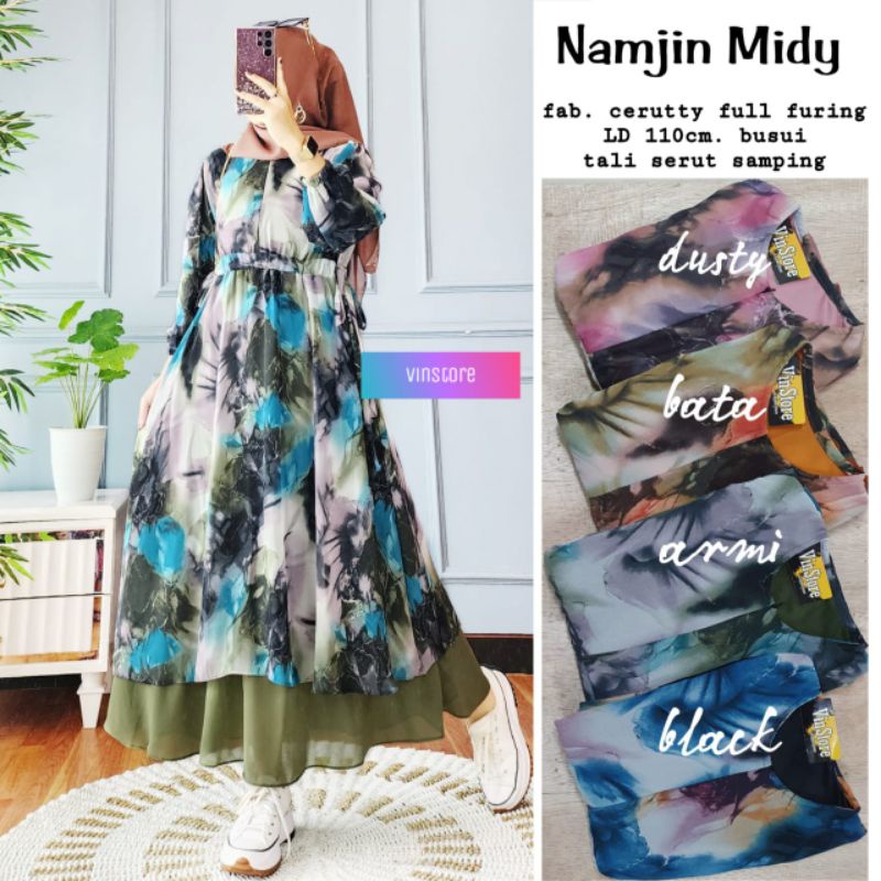 namjin maxy dress by vinstore