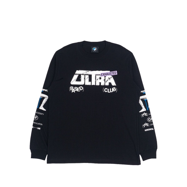 Based Club Ultra Exhausted Black Long Sleeve