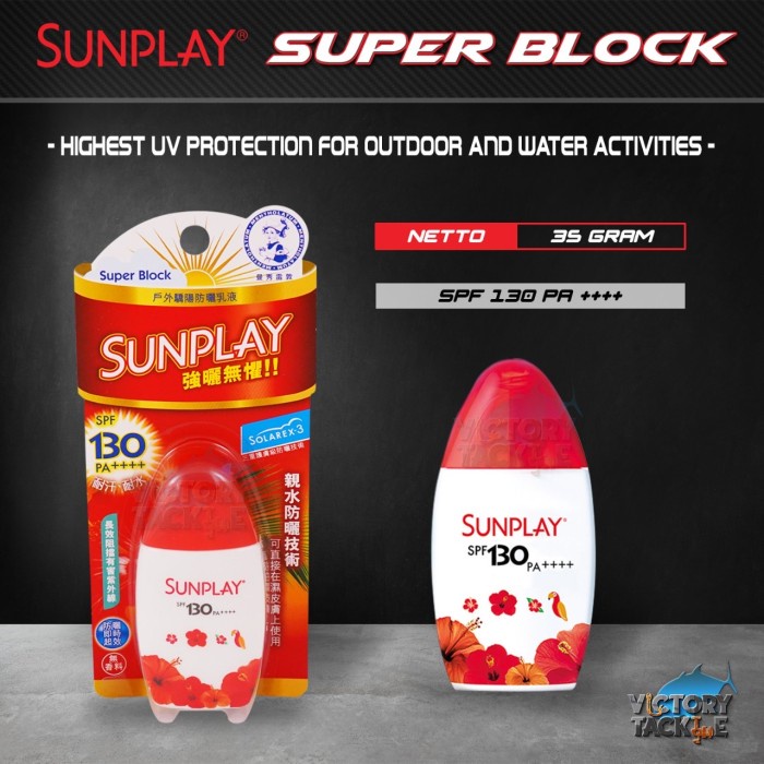 Ivangkiagrosir Sunplay Super Block Spf 130 Pa++++