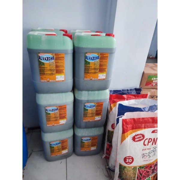 HERBISIDA kontak ALVAXONE paraquat 320SL kemasan 20liter