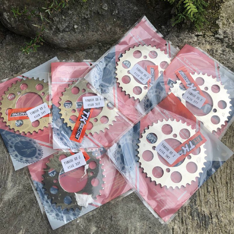 GIR GEAR BELAKANG TK RACING 415 YAMAHA RX KING RXZ VEGA R VEGA ZR JUPITER GER TKRACING UKURAN 33 34