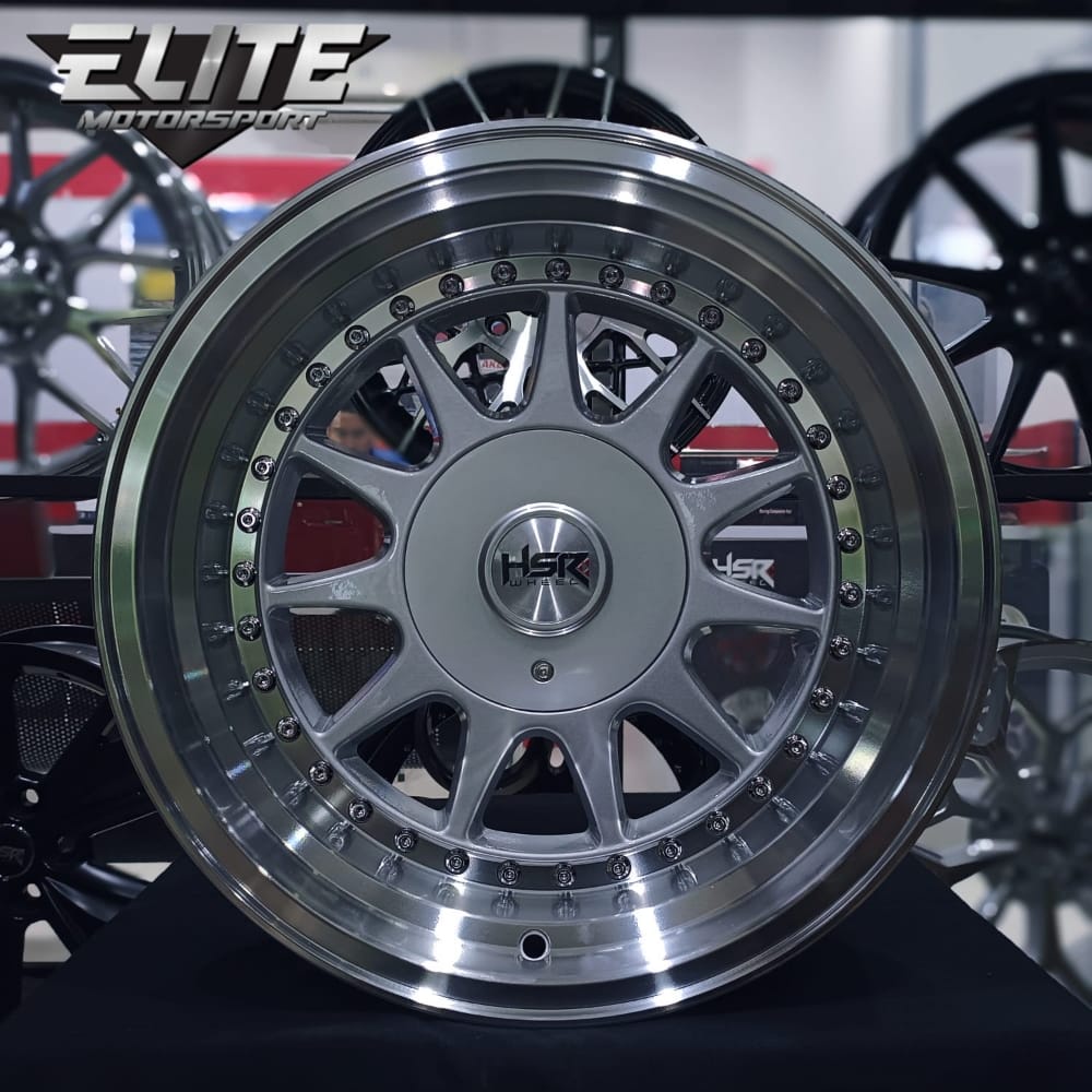 Velg HSR IKIMASU Ring 16 Lebar 8/9 Lubang 4 Velg Mobil Jazz Yaris Agya