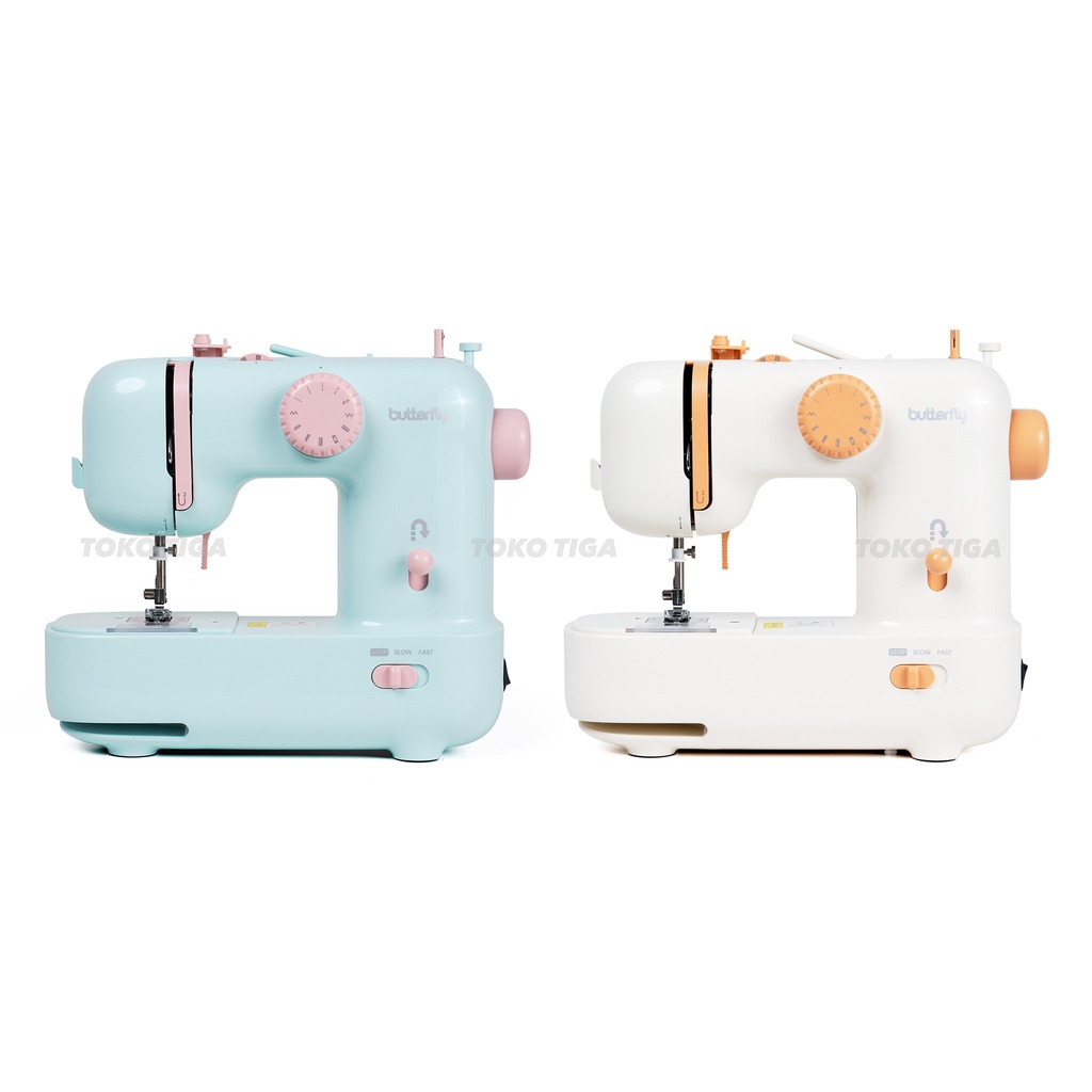 Mesin Jahit Mini BUTTERFLY M21 / M-21 Portable Multifungsi