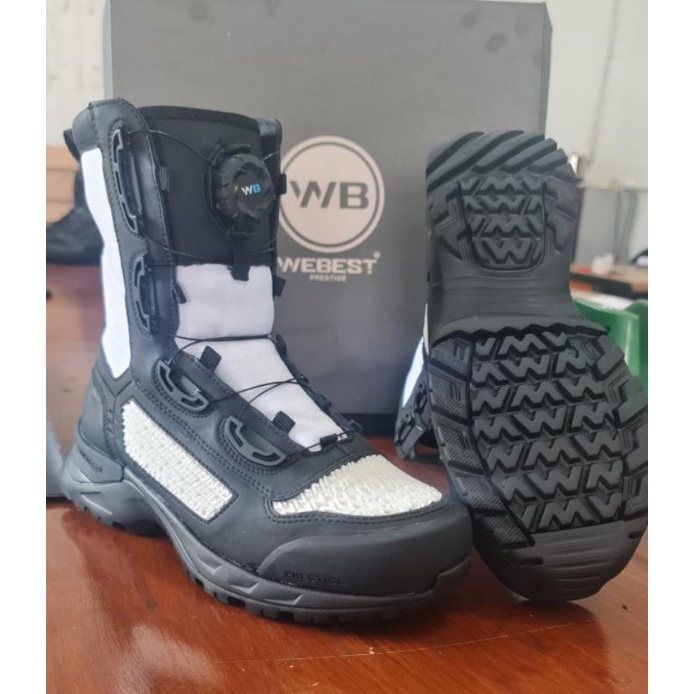 Sepatu PDL Tali Putar TNI Polri Provost Polisi Militer PM Libra Boa Terbaru