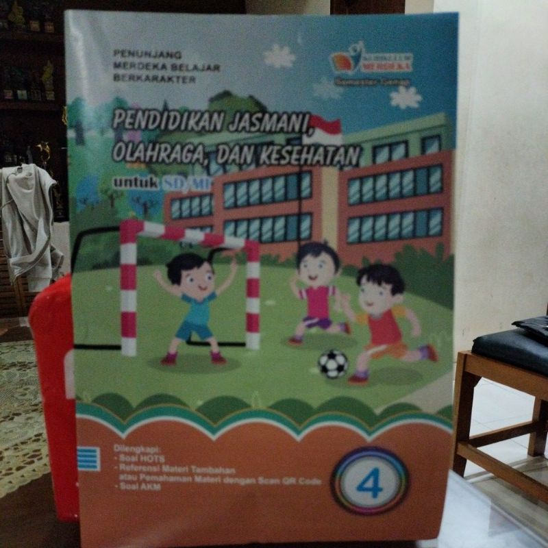 LKS Pendidikan Jasmani Olahraga dan Kesehatan SD kelas 4 Semester Genap, Kurikulum Merdeka, Swadaya Murni