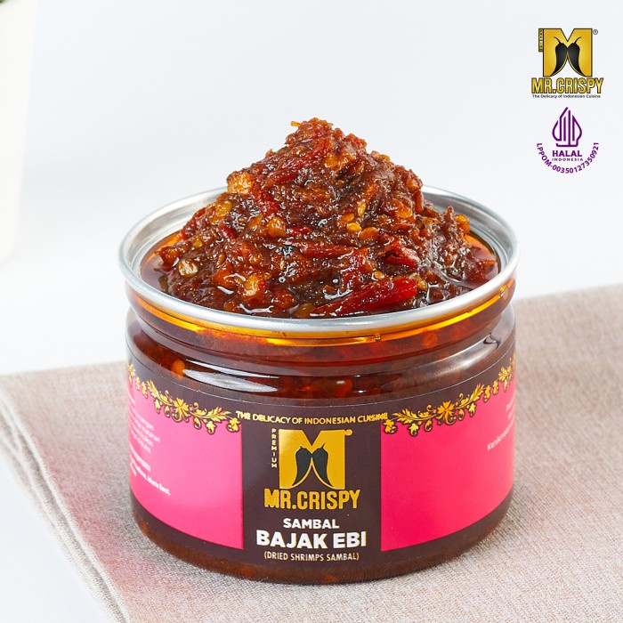 

[BEST SELLER] SAMBAL CUMI ASIN/PETAI/BAJAK EBI / TERI /ANEKA SAMBEL MR CRISPY - SAMBAL BAJAKEBI