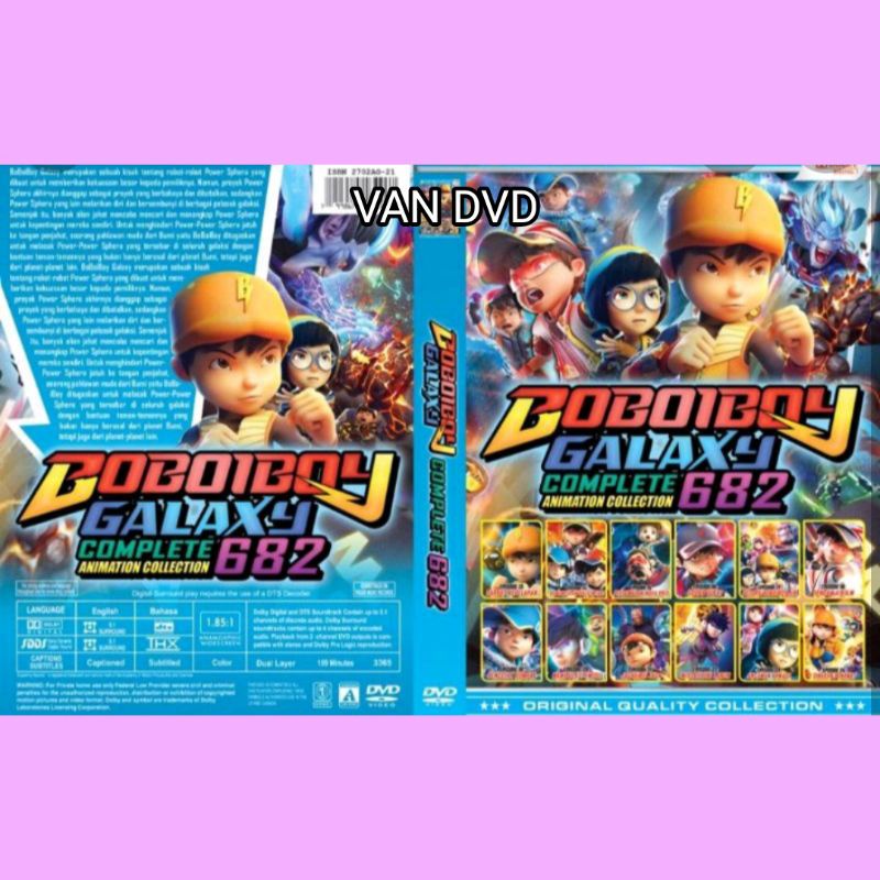 Kaset Movie Collection Anak Boboboy 682