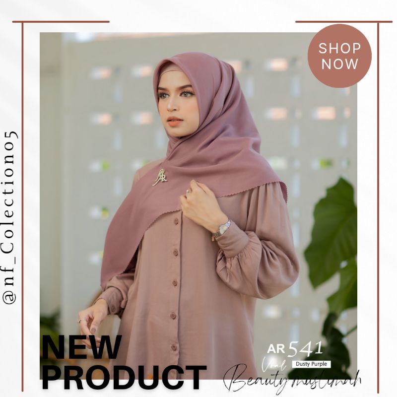 TERMURAH  hijab segiempat arrafi terbaru ar 541 arrafi  || hijab segiempat wanita terbaru 2022 arraf