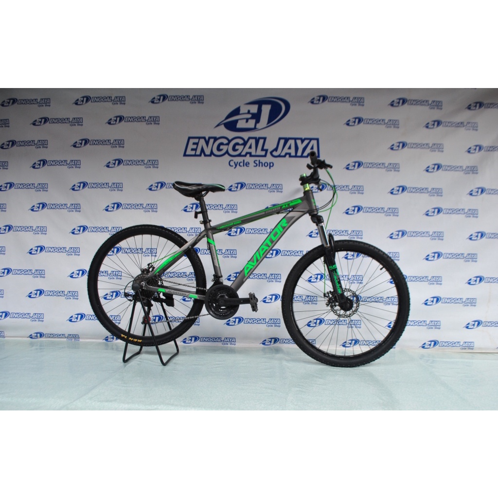 Sepeda Gunung MTB Aviator 2689 AL Alloy 26 Inch 21 Speed Not Monarch Genio Alton 2 3