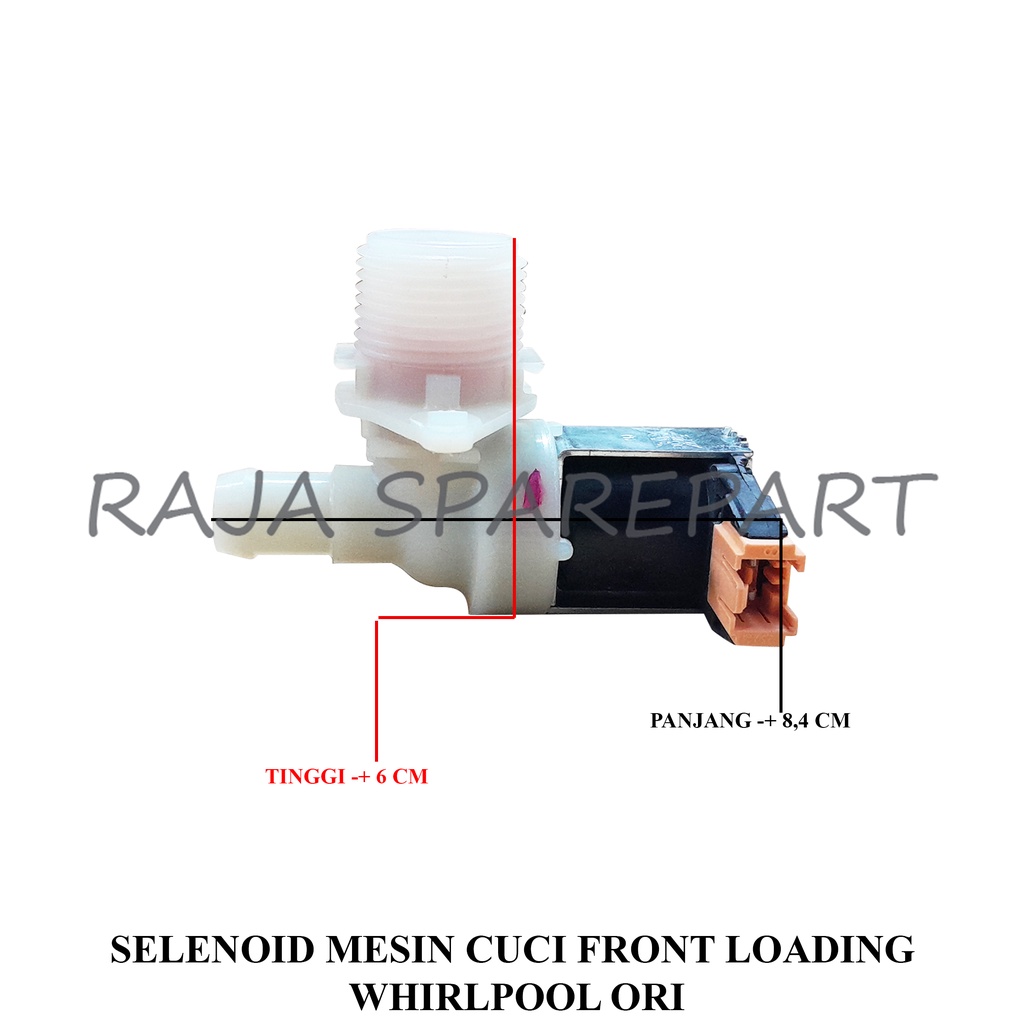 Selenoid / Water Inlet Mesin Cuci FRONT LOADING INLET SINGLE WHIRLPOOL