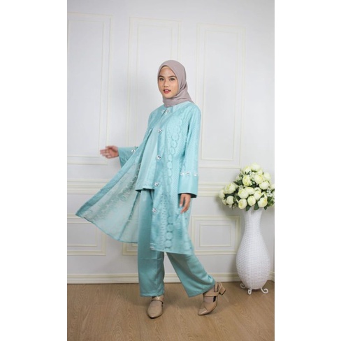 1 set outer kekinian/kebaya modern