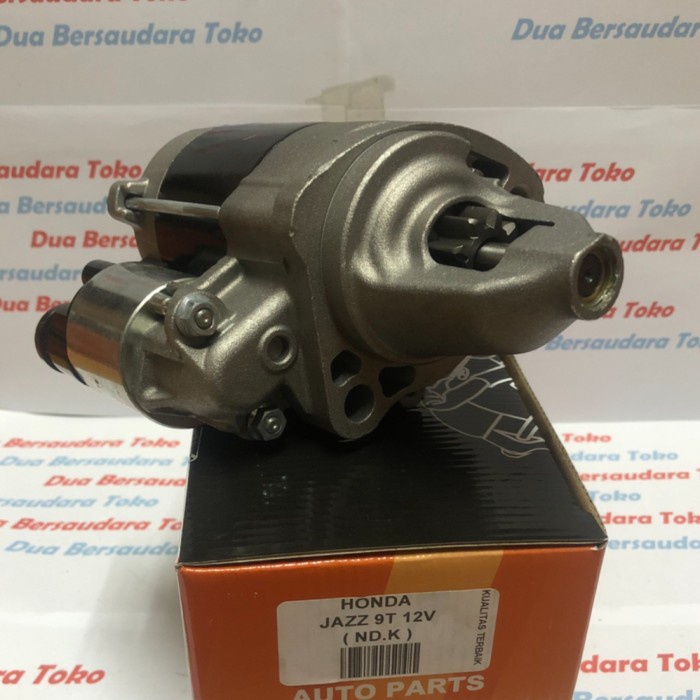 DINAMO STARTER HONDA JAZZ TAHUN 2003-2007 9T 12V / SPARE PART MOBIL