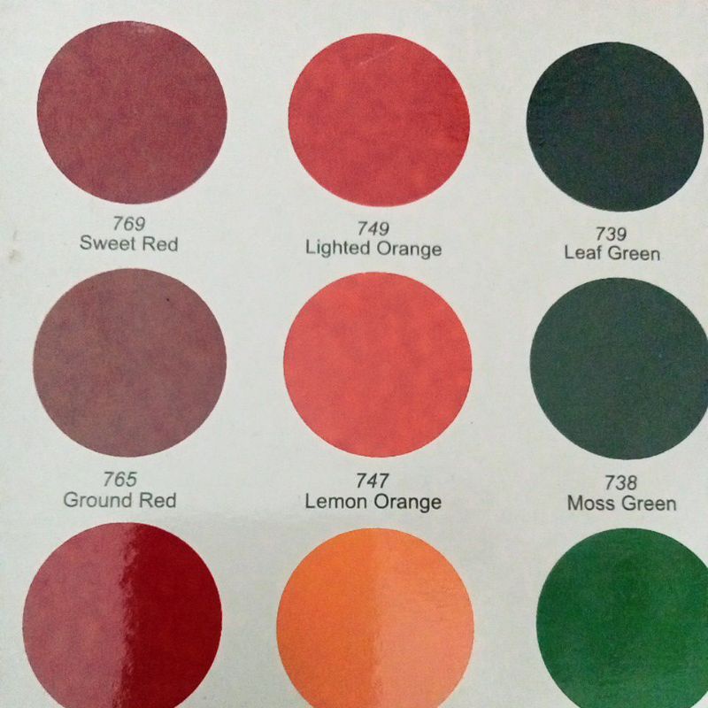 Pigment Pasta Pewarna resin Orange