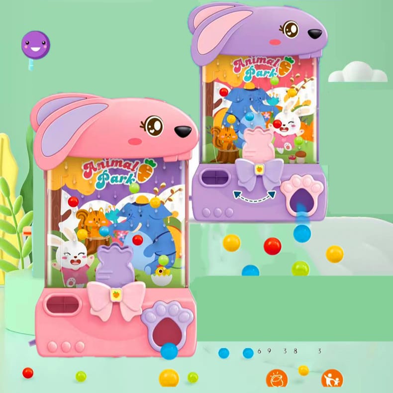 [JUALSEMUA18](J961-22)Mainan Tangkap Bola Model Kelinci Lucu / Funny Rabbit Ball Catching Game