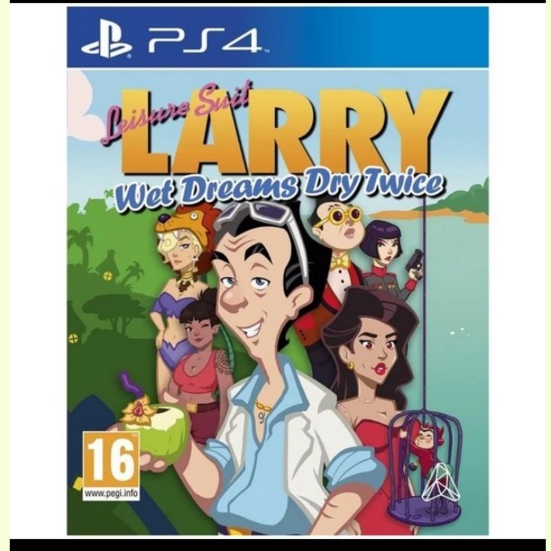 ps4 (NEW SEGEL)LEISURE SUIT LARRY WET DREAMS DRY TWICE.