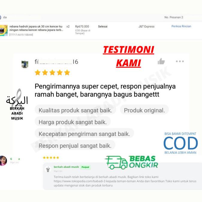 Hadroh Jepara Rebana Jepara 30Cm Terbangan Jepara Rebana Terbangan