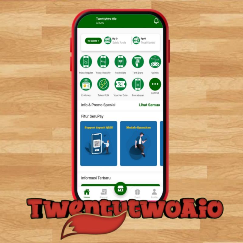 Script Website Panel PPOB SeruPay