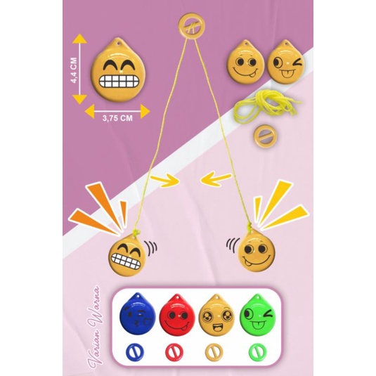 GROSIR MAINAN LATO" VIRAL BERGAMBAR / ADA EMOJI NYA , mainam lato lato jadul super viraal