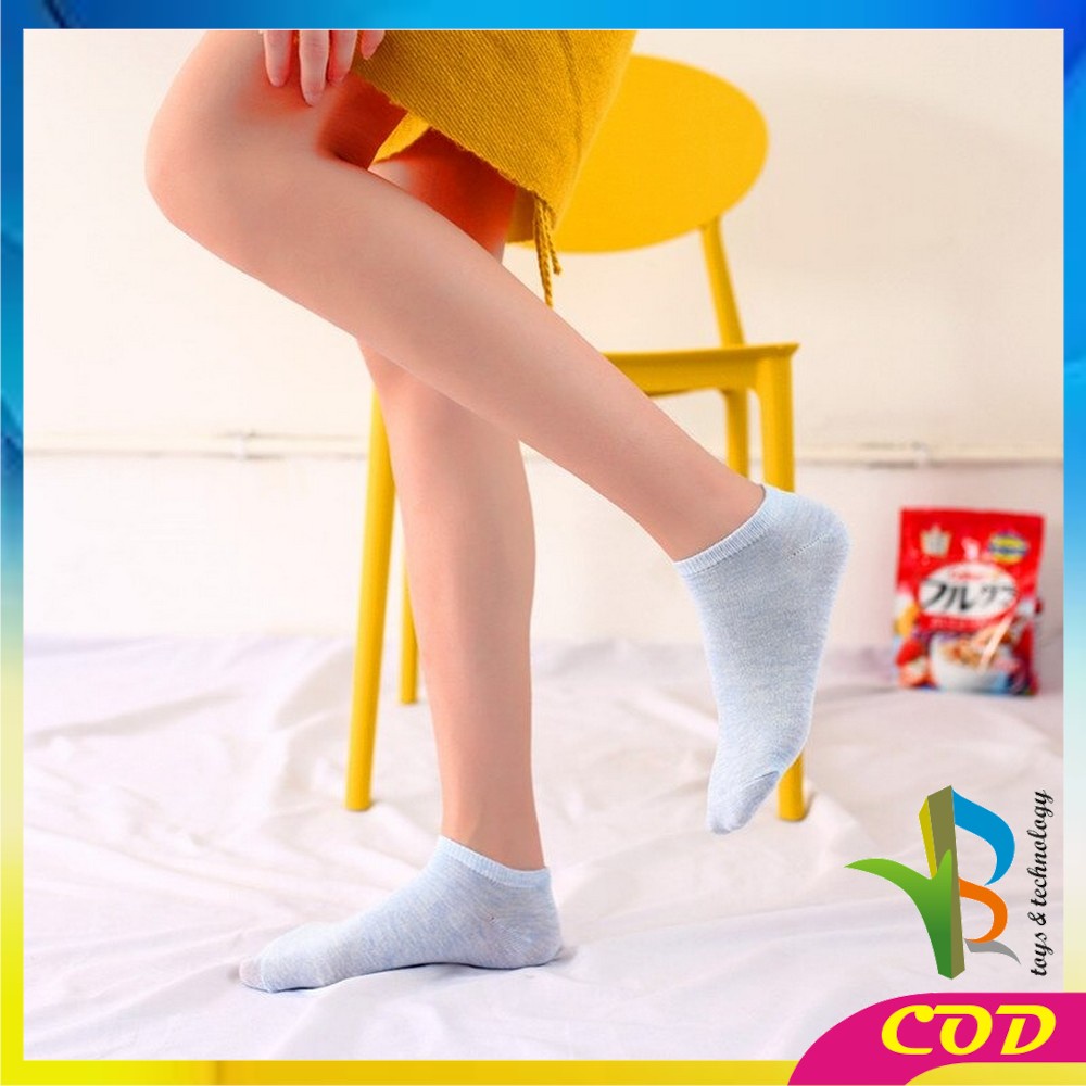 RB-P59 Kaos Kaki Semata Kaki Polos / Kaus Kaki Wanita / Kaos Kaki Ankle Dewasa / Short Socks Import