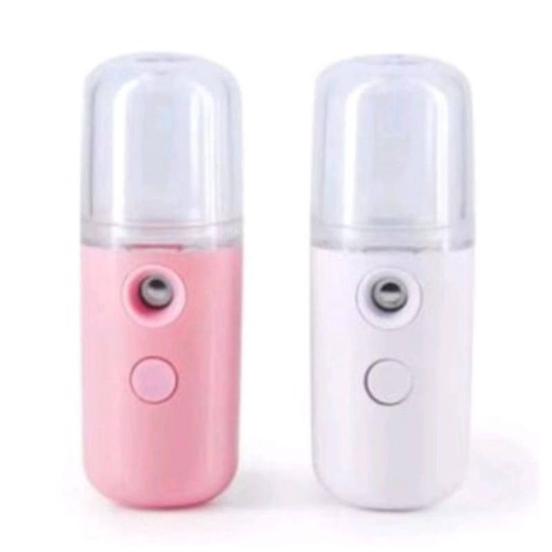 Nano spray with USB charger ( batrey bisa di charge) pelembut, pembersih penghalus kulit