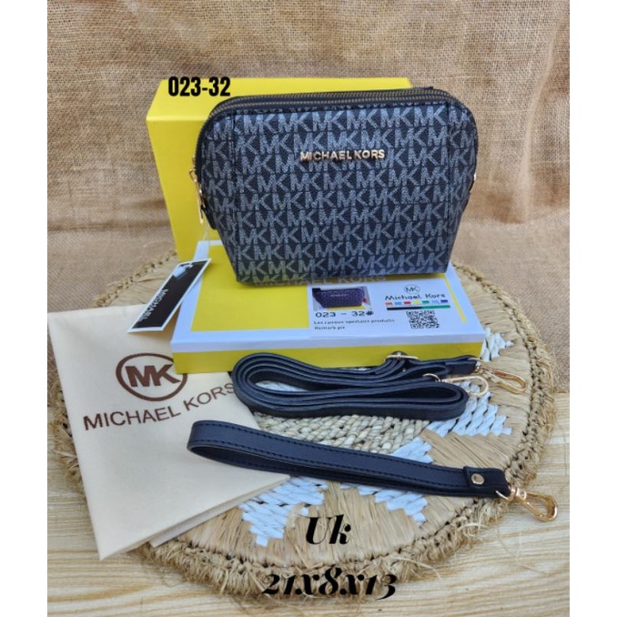 Tas Selempang 2 res Slingbag Wanita Kode 023 import Free Box