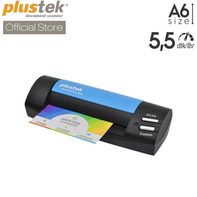 Scanner Plustek MobileOffice S602 - 5.5 Detik/lembar (A6)