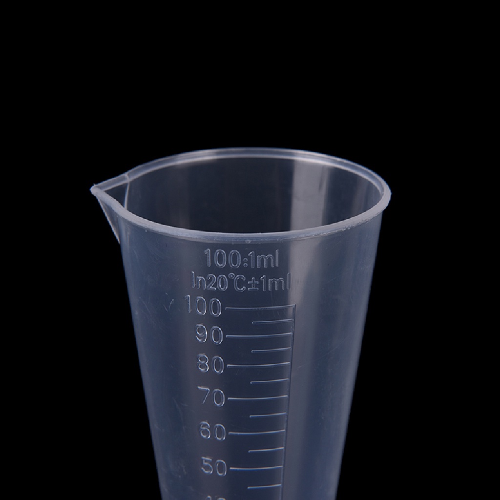 [Birth] 50ml 100ml Transparan cup scale Gelas Ukur Plastik Alat Ukur NEW, Gelas Takar Gelas Plastik 50ml 100ml Graduated Measuring Cup Untuk Tes Dapur Lab, Plastik 1cup Measuri