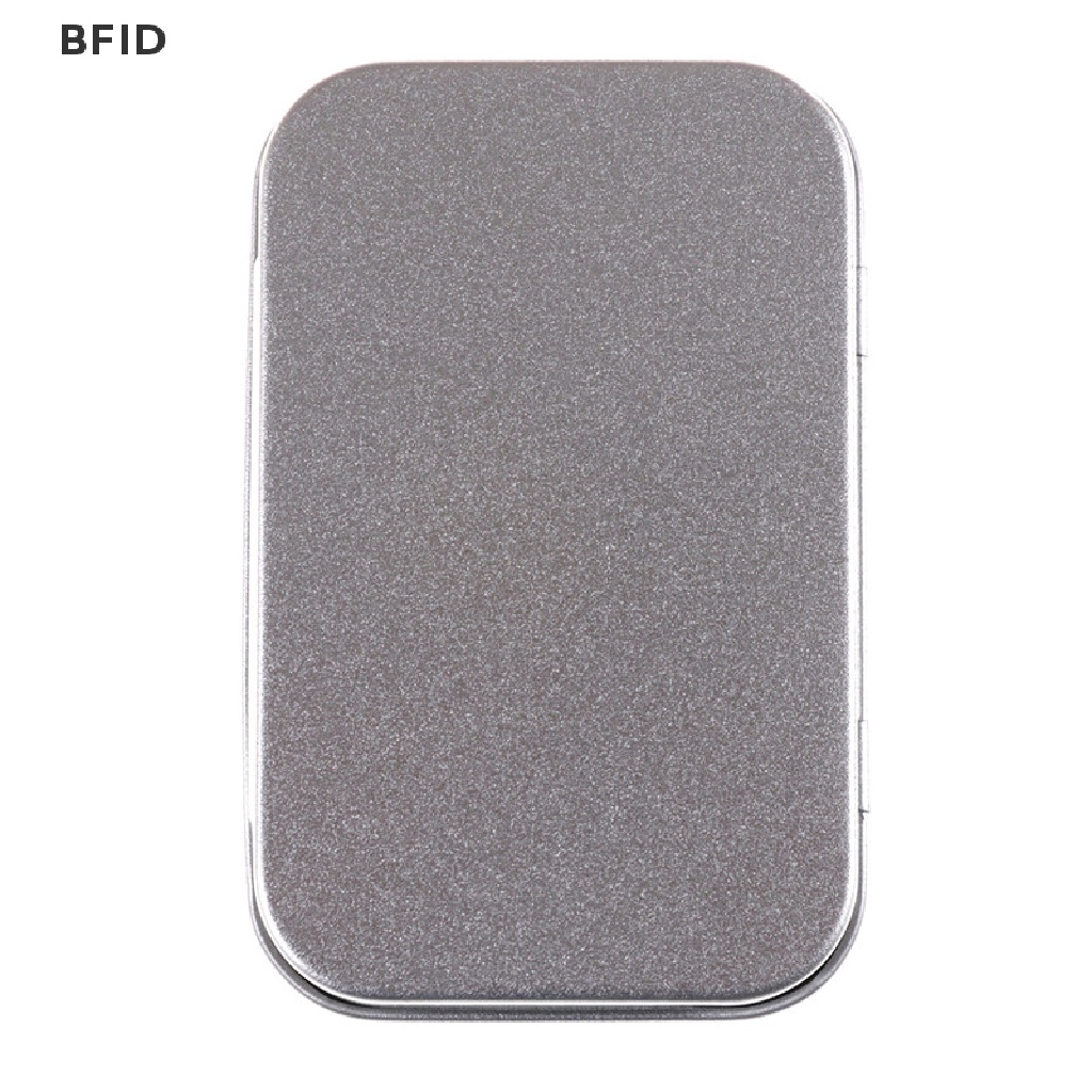 [BFID] 95 * 60 * 20mm Metal Tin Flip Storage Box Case Organizer Untuk Kunci Permen Koin [ID]