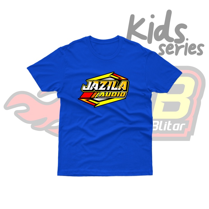 Baju Kaos Anak Distro Jazila Audio Katun Combed