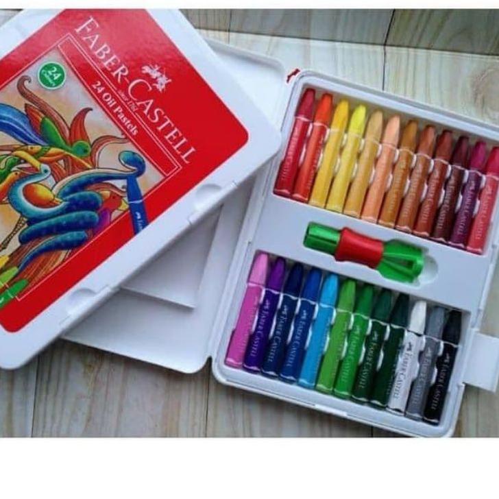 

ペ Crayon Oil Pastel Faber Castell 24 Warna Terjangkau