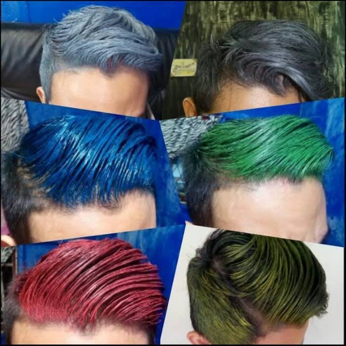 Pomade pomede pomet pomen minyak rambut warna yayppi 6791by