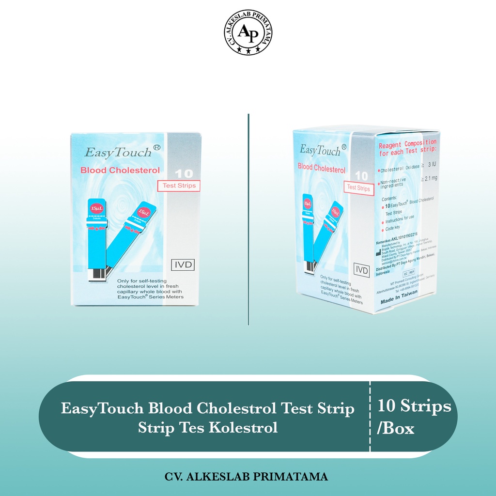 Strip EasyTouch Kolesterol / Strip Kolesterol EasyTouch