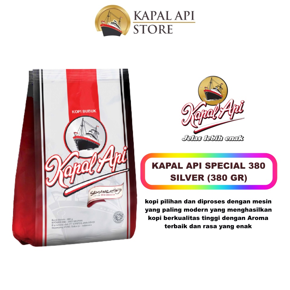 Kapal Api Special / Kopi Bubuk Instan / Kopi Tanpa Gula / Kopi 380g