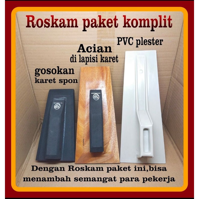 Roskam paket komplit 3pcs TU2T