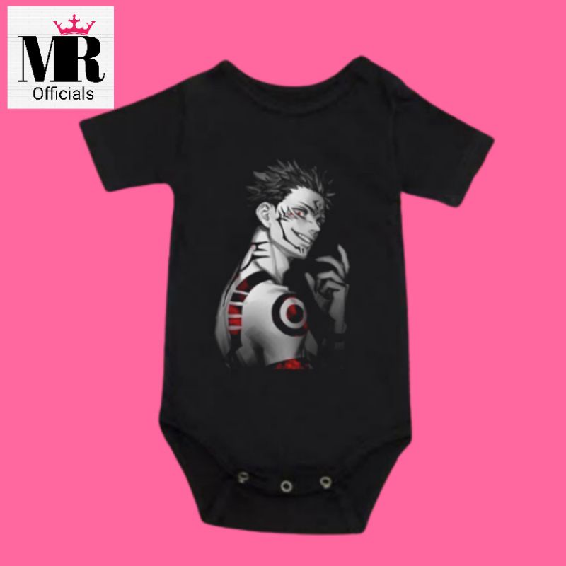 JUMPER BAYI JUJUTSU KAISEN ITADORI YUJI KAOS UNIQLO BAJU BAYI USIA 0 - 12 BULAN SAMPAI 1 TAHUN BABY 