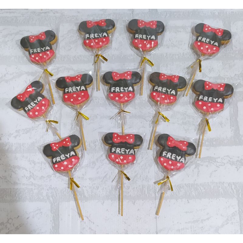 

deon cookies karakter mickey mouse minnie mouse