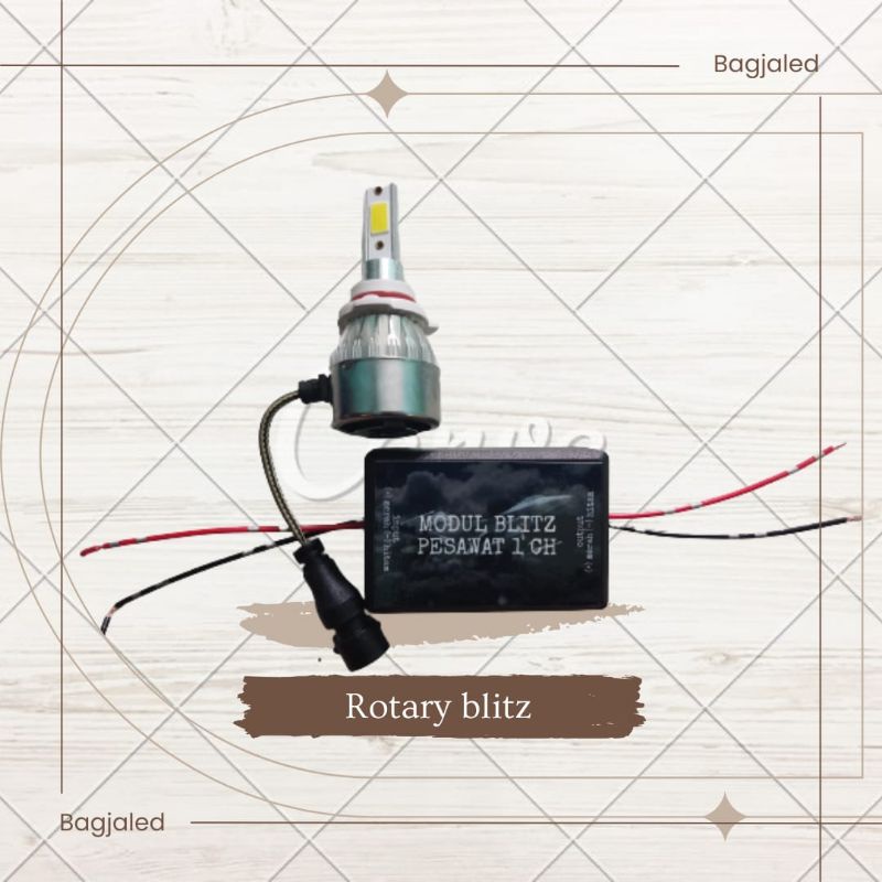 ISI LAMPU ROTARY blitz PESAWAT 12VOLT-24VOLT