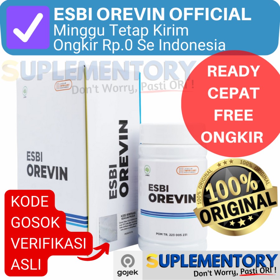 ESBI OREVIN Obat Diabetes Penurun Gula Darah Asli Original PREVIN