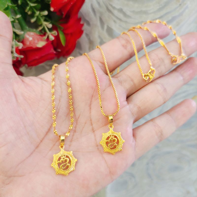 kalung liontin omkara Bali