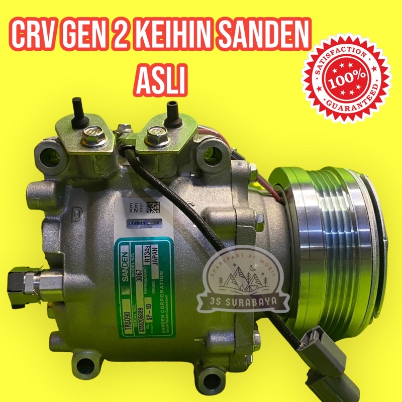 Kompresor Crv Gen 2 Keihin Sanden Asli Ac Mobil
