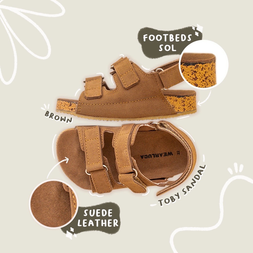 WEARLUCA - TOBY Sepatu Sandal Anak Unisex