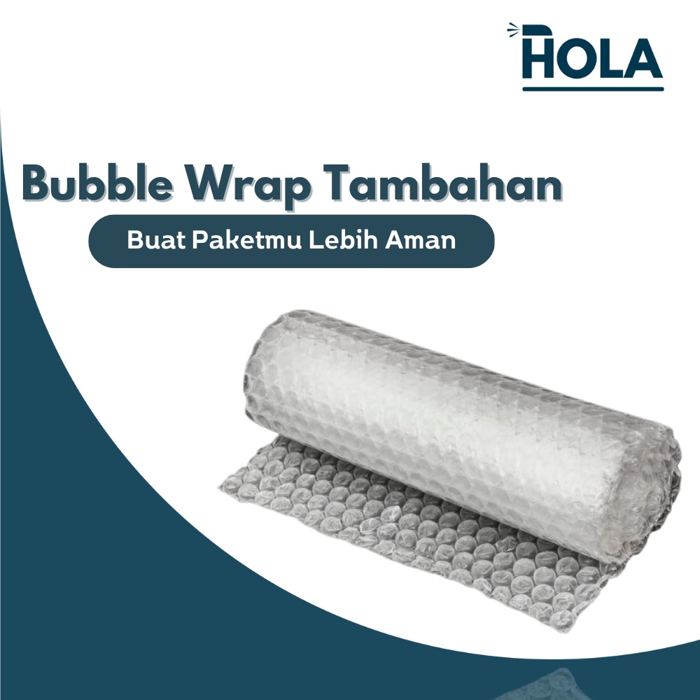 

Bublewrap tambahan untuk paket lebih aman