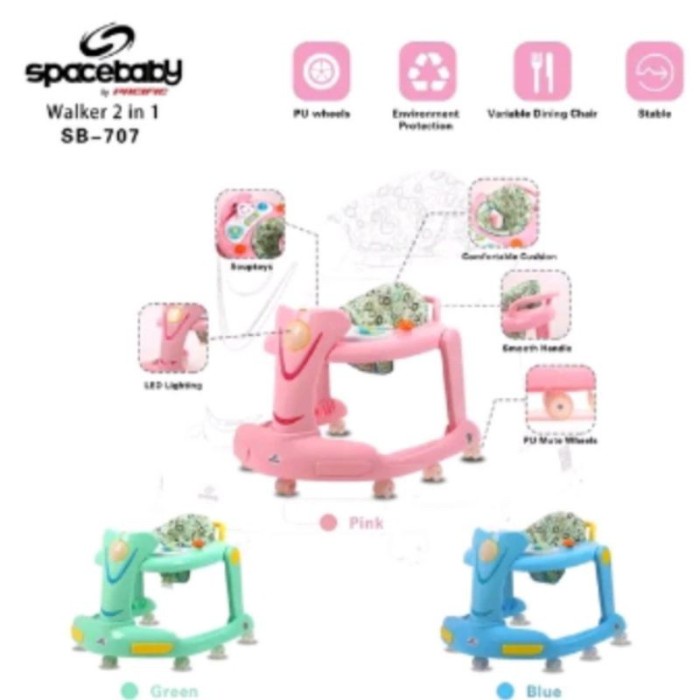 Wako Baby Walker Spacebaby Type Sb 707